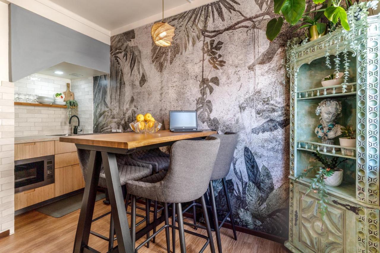 Arty Vintage Townhouse With Rooftop Shower & Sun Loungers Olhão Exteriér fotografie