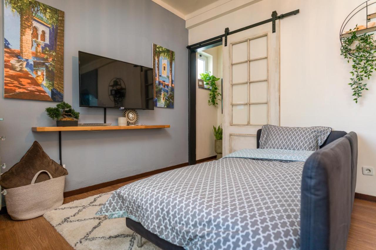 Arty Vintage Townhouse With Rooftop Shower & Sun Loungers Olhão Exteriér fotografie