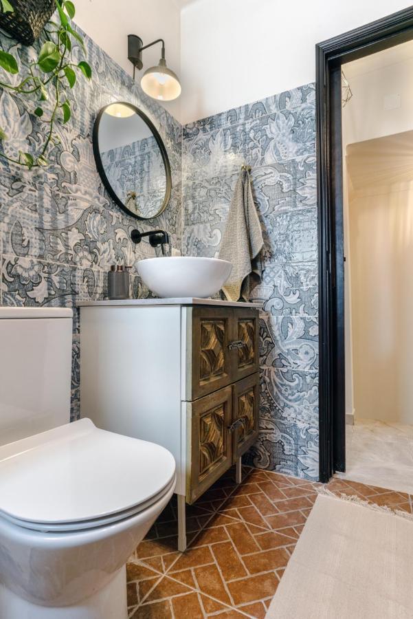 Arty Vintage Townhouse With Rooftop Shower & Sun Loungers Olhão Exteriér fotografie